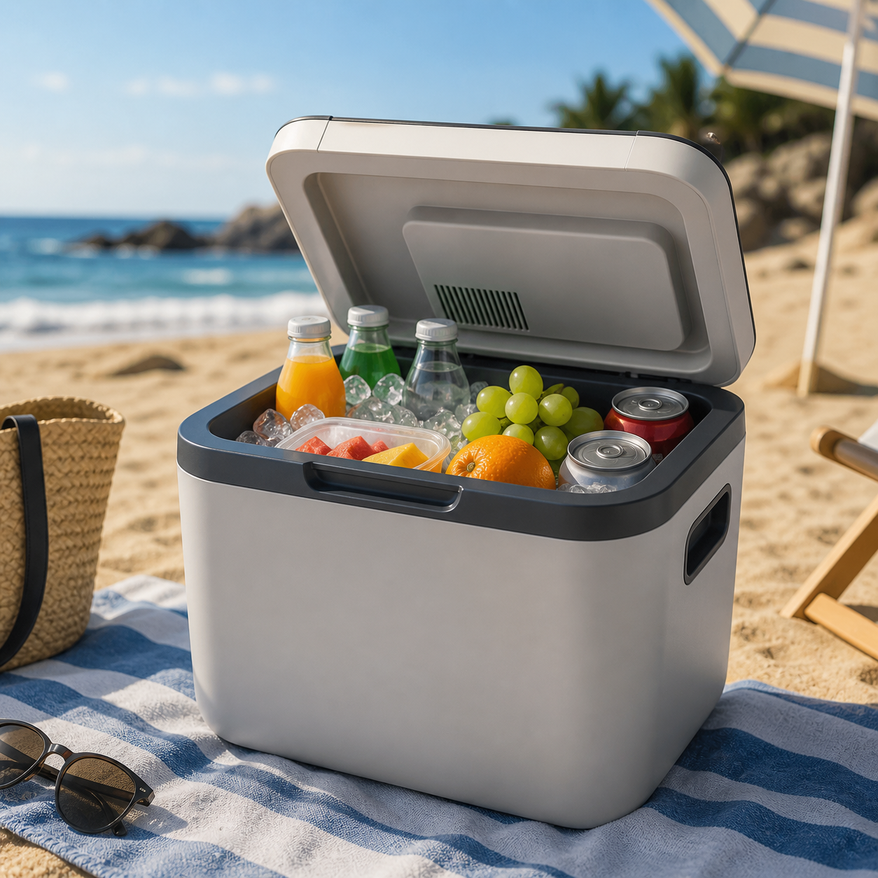 Portable Cooler Box (Mini Fridge)